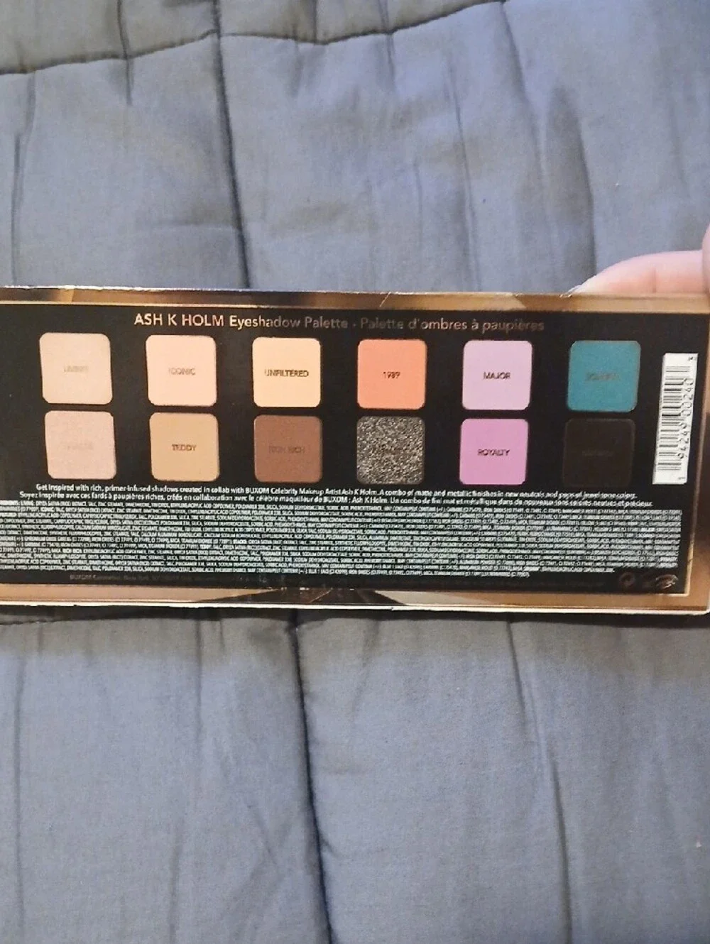 BUXOM x ASH K HOLM Eyeshadow Palette - Metallic Bronze Packaging